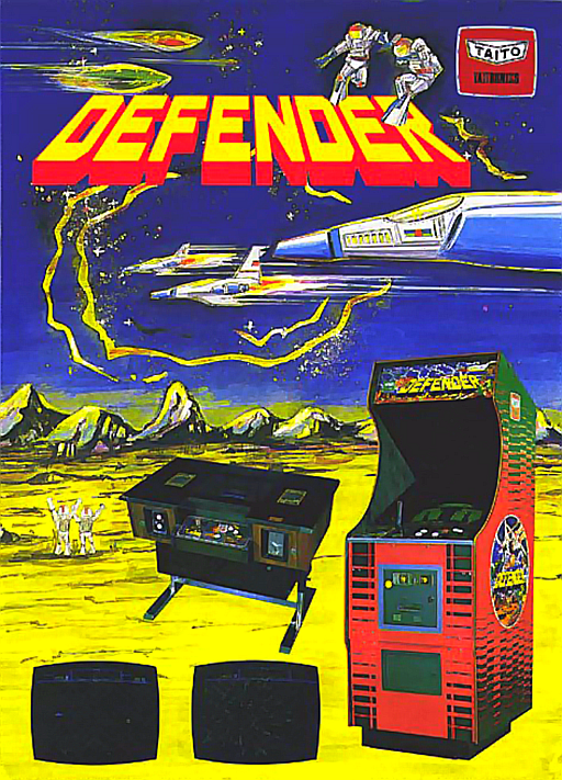 Defender (Red label) MAME2003Plus Game Cover